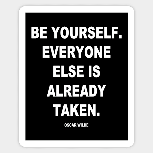 Be Yourself Sticker by RockettGraph1cs